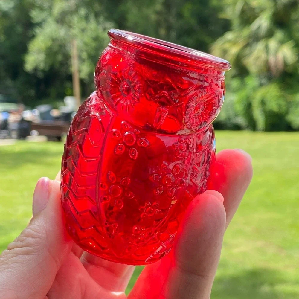 Unbranded red glass